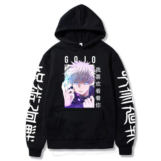 Jujutsu Kaisen Gojo Satoru Japanese Anime Hoodie